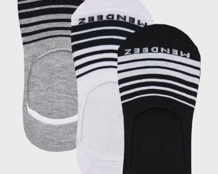 Neutral No Show Socks - 3 Pack