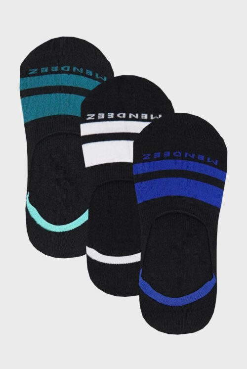 Bold No Show Socks - 3 Pack
