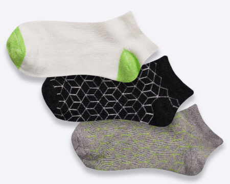 Rubix Ankle Socks - Pack of 3