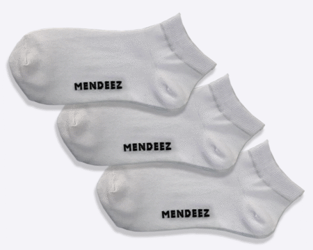 White Ankle Socks - Pack of 3