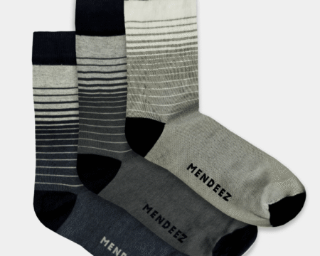 Fade Cut Pack of 3 – Printed Crew Socks