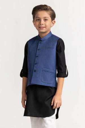 blue styling waist coat kwc pd23 014 7