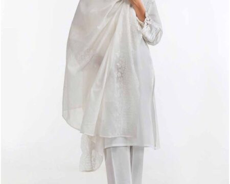 Embroidered Lawn Dupatta DP-42002