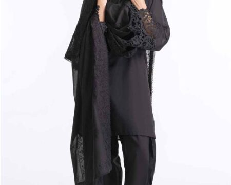 Embroidered Lawn Dupatta DP-42003