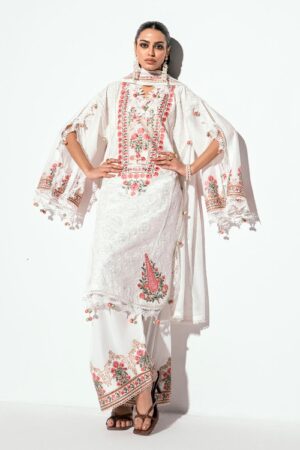 embroidered denting lawn shirt dupatta gulahmed dn 52006 full