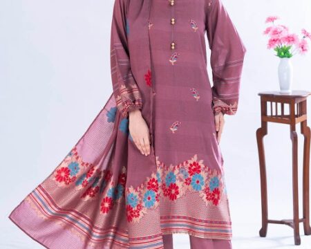3 Piece Unstitched Jacquard Suit CLP-52180 A
