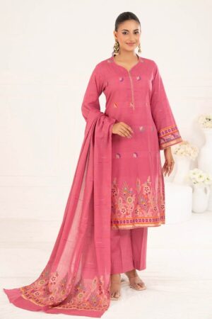 jaquard shirt dupatta dyed trouser gulahmed clp 52176a full