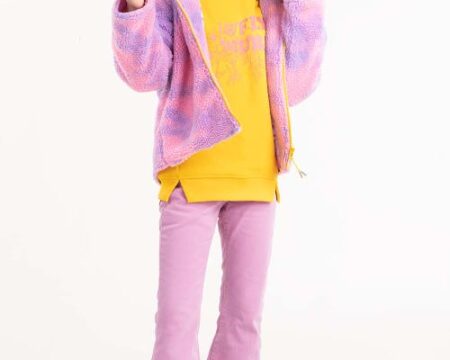 Junior Girl Pink-Purple Jacket 224-410-008