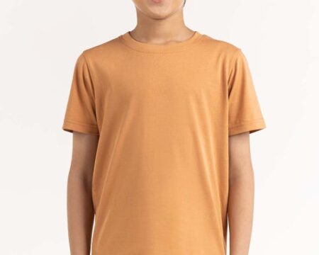 Junior Boy Brown T-Shirt 231-313-001 C