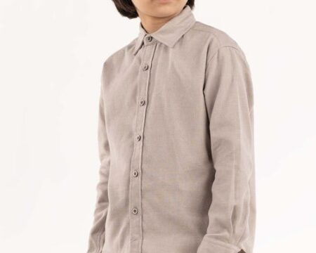 Junior Boy Fawn Casual Shirt 224 -317-022 A