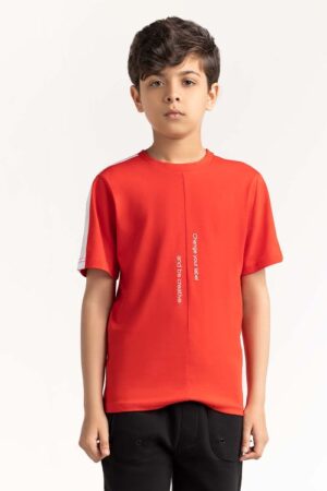 junior boys red t shirt 231 313 011 6