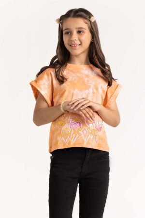 junior girls orange t shirt 231 413 026 4