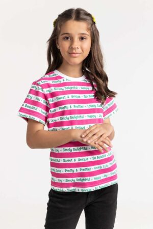 junior girls pink t shirt 231 413 025 5