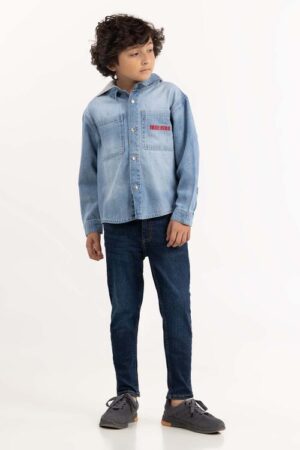 light wash toddler boys shirt 224 317 002 5