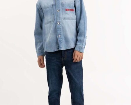 Toddler Boy Light Wash Shirt 224 -317-002