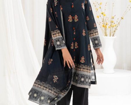 3 Piece Unstitched Printed Lawn Suit CLP-52206
