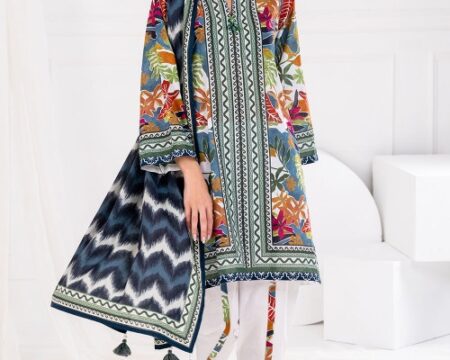 3 Piece Unstitched Printed Lawn Suit CLP-52056