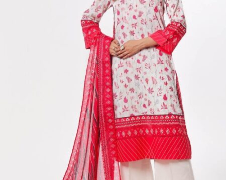 3 Piece Unstitched Printed Lawn Suit CLP-52167