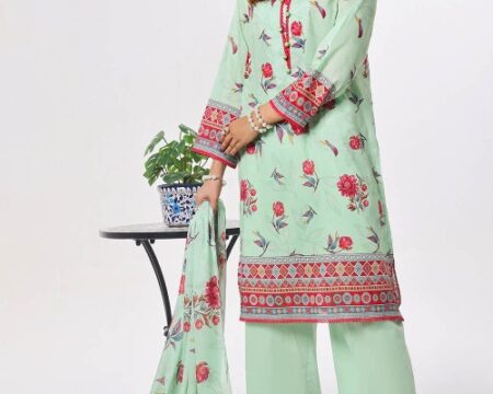 3 Piece Unstitched Printed Lawn Suit CLP-52189
