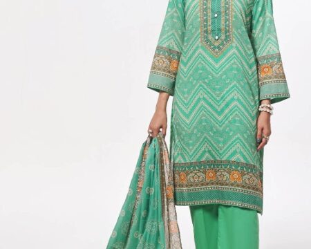 3 Piece Unstitched Printed Lawn Suit CLP-52212