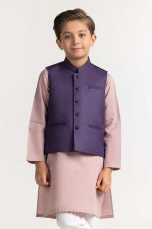 purple styling waist coat kwc pd23 012 3