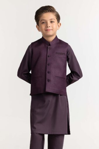 purple styling waist coat kwc pd23 016 3