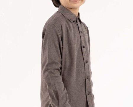 Toddler Boy Grey Casual Shirt 224-317-022