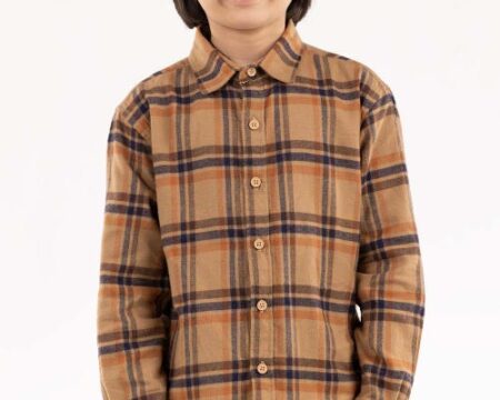Toddler Boy Khaki Casual Shirt 224 -317-009
