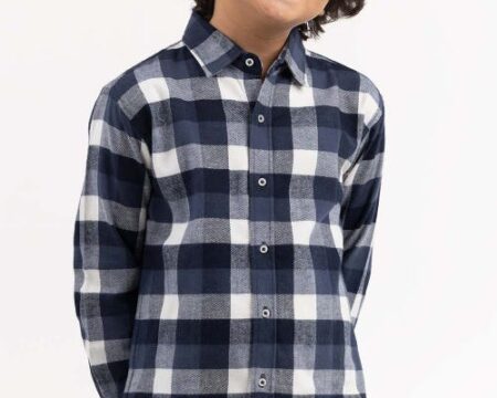 Toddler Boy Blue Casual Shirt 224-317-008