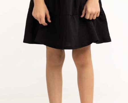 Toddler Girl Black Skirt 231-618-003