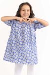 Toddler Girl Blue Blouse 231-617-305