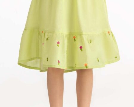 Toddler Girl Green Skirt 231-616-202 B