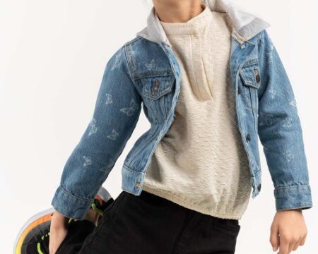 Toddler Girl Light Blue Denim Jacket 224-410-047