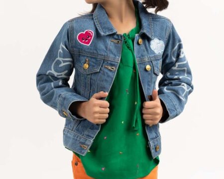 Toddler Girl Light Blue Denim Jacket 224-410-045