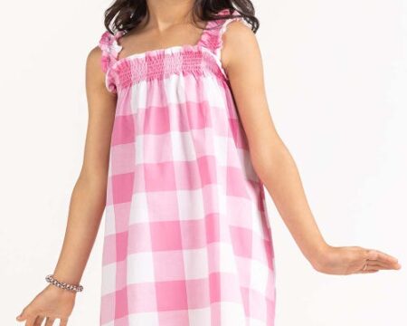 Toddler Girl Pink Dress 231-617-005