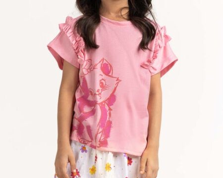 Toddler Girl Pink T-Shirt 231-613-017