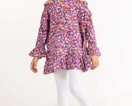 Toddler Girl Purple Blouse 231-616-203 T