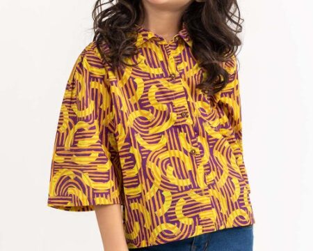 Toddler Girl Yellow Shirt 231-617-003