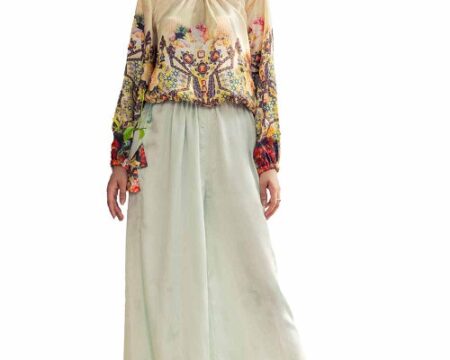 2 Piece Unstitched Printed Silk Suit TS-42013