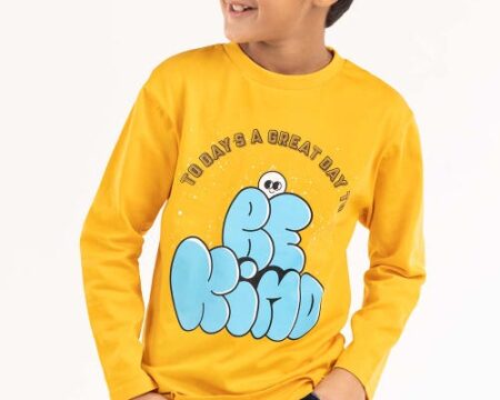 Toddler Boy Yellow T-Shirt 224-513-016