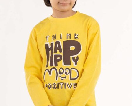 Toddler Boy Yellow T-Shirt 224-513-024