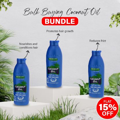 0009812 pack of 3 pure coconut oil 100ml each 415