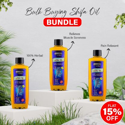 0009818 pack of 3 shifa oil 100ml each 415