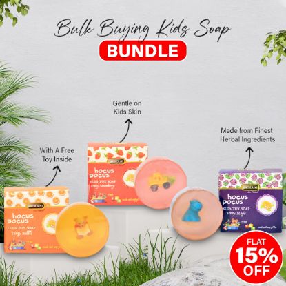 0010060 pack of 3 kids soap 415