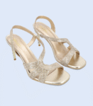 Women Sandal Heels-GOLDEN