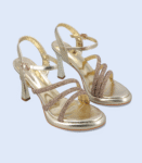 Women Sandal Heels-GOLD