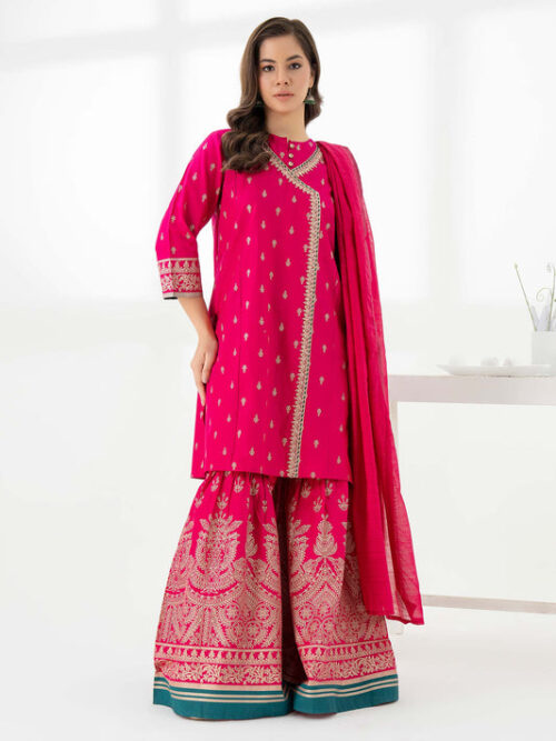 A0484SU SML 489 1 3PieceLawnSuit Embroidered Pret