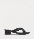 Women Slipper Heels-BLACK