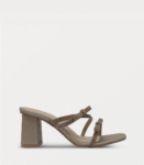 Women Slipper Heels-GOLDEN