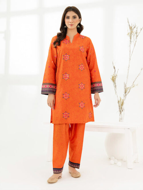 P9719ST SML 419 1 2PieceLawnSuit Embroidered Pret